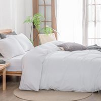 Ensemble de housse de couette en coton Ensemble de literie de qualité supérieure avec housse de couette en coton confortable