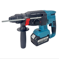 Marteau perforateur rotatif multifonction portable sans fil rechargeable 21V sans balais, qualité industrielle OEM, pour la construction électrique