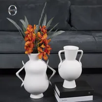 Vaso de cerâmica moderno estilo nórdico, presente criativo, decoração para casa, vaso