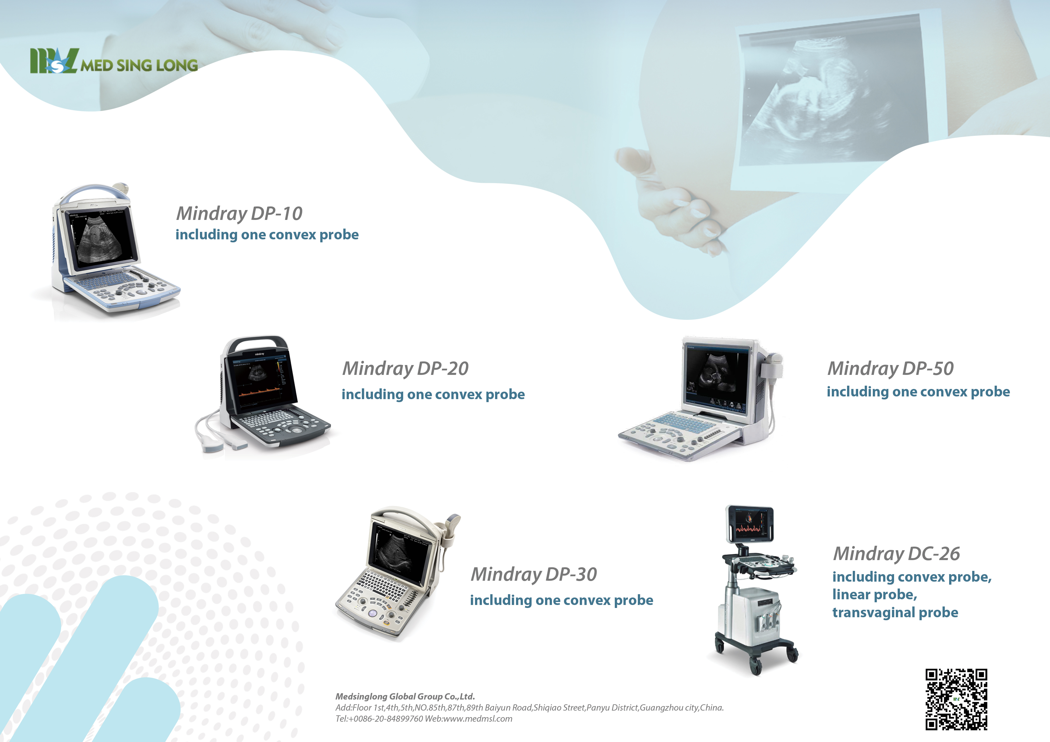 Mejor precio máquina de ultrasonido de diagnóstico médico digital mindray dp 50 terapia física