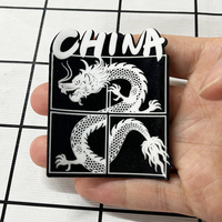 Patch en silicone personnalisé pour sérigraphie, motif vinyle 3D Saint-Valentin, autocollant thermocollant lavable pour vêtements