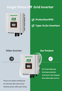 Onduleur de stockage solaire hybride 3.6KW 7.2KW 8KW 10KW 12KW sortie monophasée 240VAC 24V 5 ans de garantie - Product Image 4