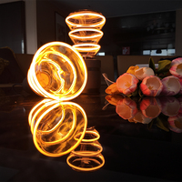 Ampoule LED Saturne pour sapin de Noël, nouveau design, ampoules à filament LED E27 4W 1800K 220-240V pour décoration intérieure