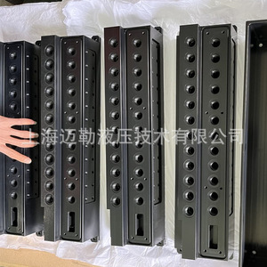Bloc de soupapes hydrauliques en alliage d'aluminium ML-VB-A01 700 bars, installation par filetage pour équipement maritime - Product Image 4