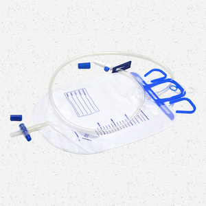 ถุงเก็บปัสสาวะแบบใช้แล้วทิ้งชนิดปลอดเชื้อพร้อมวาล์วที สำหรับผู้ชาย ทำจากซิลิโคน - Product Image 2