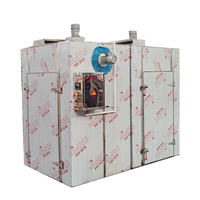 Multifunctionele industriële 304 roestvrijstalen dienbladdroger fruitdehydrator commercieel gebruik 9KW motor machine te koop