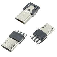 Connecteur Mini USB 2.0 Type AB à 5 Contacts, Horizontal, 90 Degrés, DIP