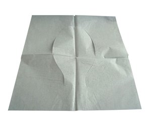 Wellpaper Spülbare Einweg-Toilettensitzauflagen, Erneuerbar 1-lagig, 1/4 Gefaltet Wasserlösliches Papier, 10 Stück Reisepackung - Product Image 3