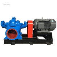 Pompe à eau électrique haute pression industrielle - Série SH Pompe à double aspiration à corps divisé en acier inoxydable haute puissance