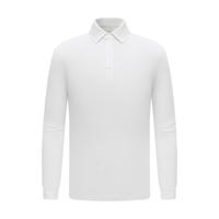 Polo à manches longues personnalisé, col rabattu, t-shirt d'automne-hiver, vêtements de travail, uniforme d'équipe