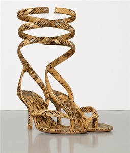 <span class=keywords><strong>Sandalias</strong></span> de tacón alto con punta abierta para mujer, zapatos de charol hechos a mano, OEM ODM, para verano, <span class=keywords><strong>2021</strong></span> - Product Image 1