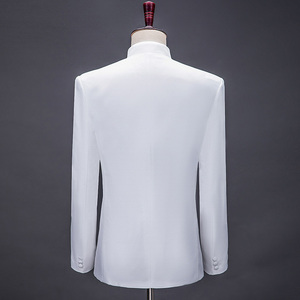 Stand Collar Zhongshan Suit Youth Coat New Stage Host Men's Wear Performance Dress - Product Image 4