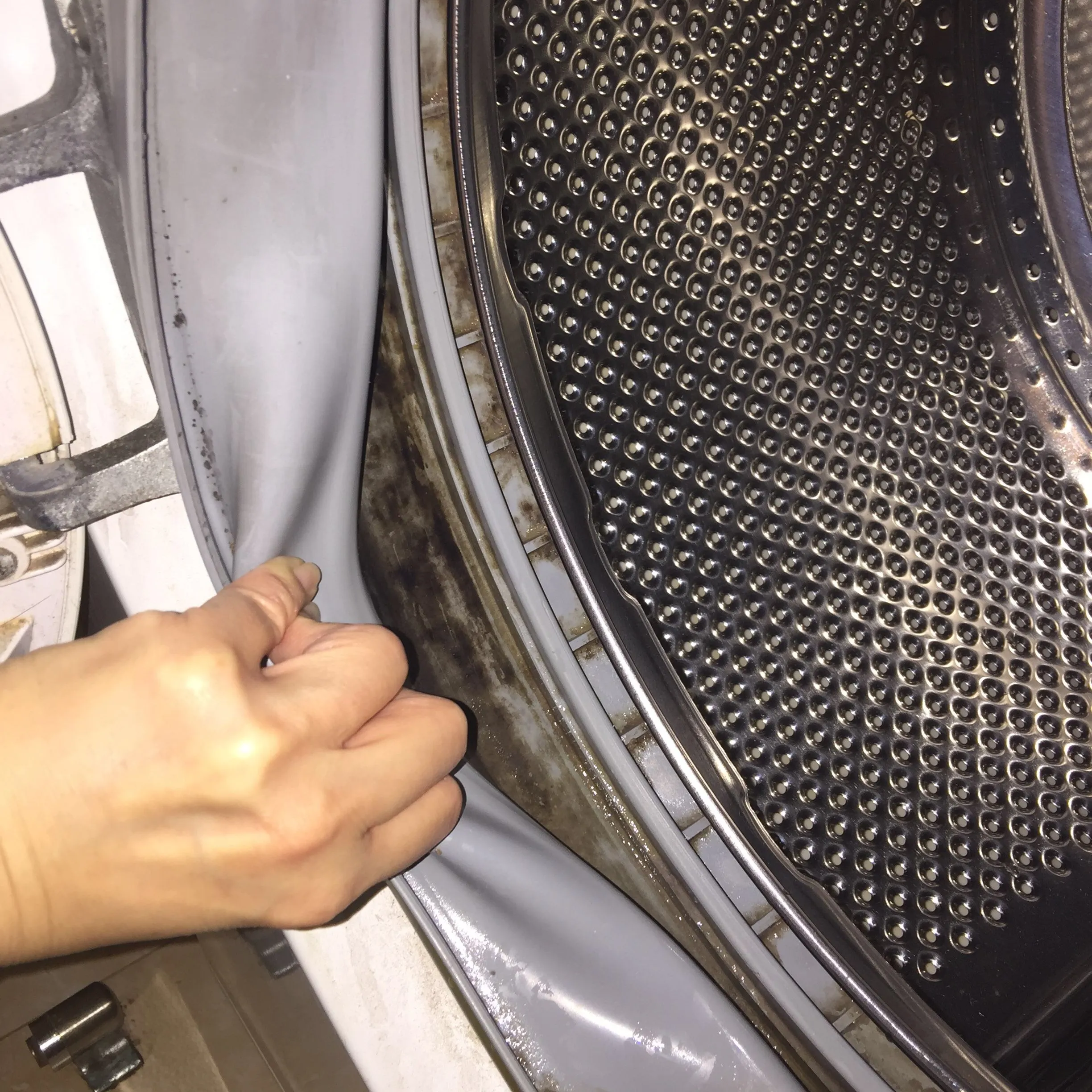 Penetração profunda em máquina de lavar, tambor para remover a sujeira, limpeza doméstica, máquina de lavar