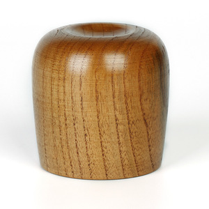 Wooden <b>Cup</b> <b>Large</b> Belly Carbonized Tree Material Simple Style Drinkware For Whiskey Water Coffee Tea Hand Held - Product Image 2