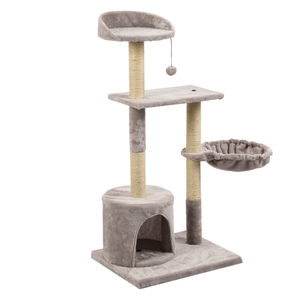 Árboles para gatos con precio al por mayor árbol de alta calidad mascota Rascador Para Gatos muebles de bola pequeña simple escalada - Product Image 3