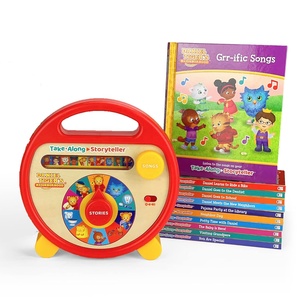 Contador <span class=keywords><strong>de</strong></span> Cuentos Electrónico Interactivo Portátil con 11 Libros, Reproductor <span class=keywords><strong>de</strong></span> Cuentos y Canciones Interactivo para Niños con Libros - Product Image 1
