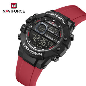 Reloj Digital NAVIFORCE 6102 para Hombre, Calendario, Resistente al Agua, Silicona, Moda, Deportivo, Electrónico, Relojes para Hombre - Product Image 4