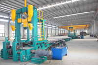 Sistema de Soldadura y Enderezamiento Automático 3 en 1 para Vigas en H, Torno de Fabricación de Acero de Alta Resistencia, Ahorro de Espacio, Alta Productividad