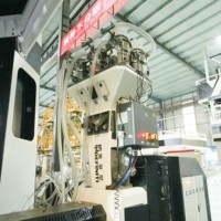 Machine de soufflage de film industriel FFS à trois couches pour emballage lourd, avec PLC et anneau d'air automatique pour film étirable.