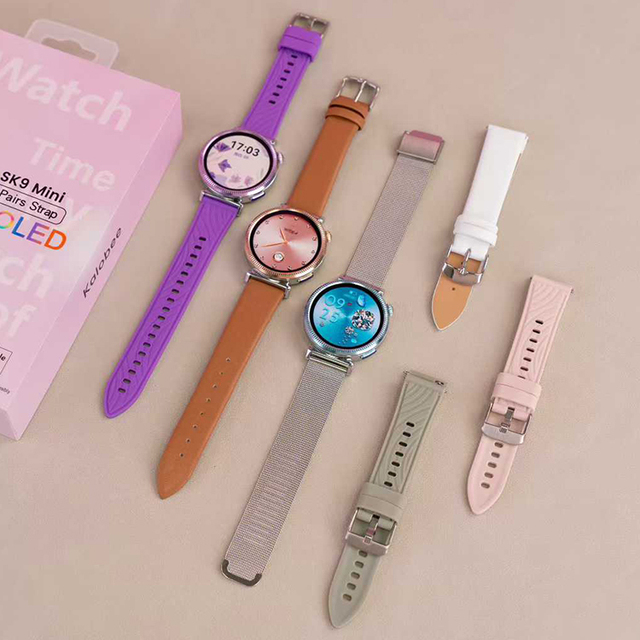 Fashion Ladies Wristwatches SK9 Mini 1.19'' Amoled Waterproof Men's Watch Smart Phone Call Health Monitor Fitness Smartwatches