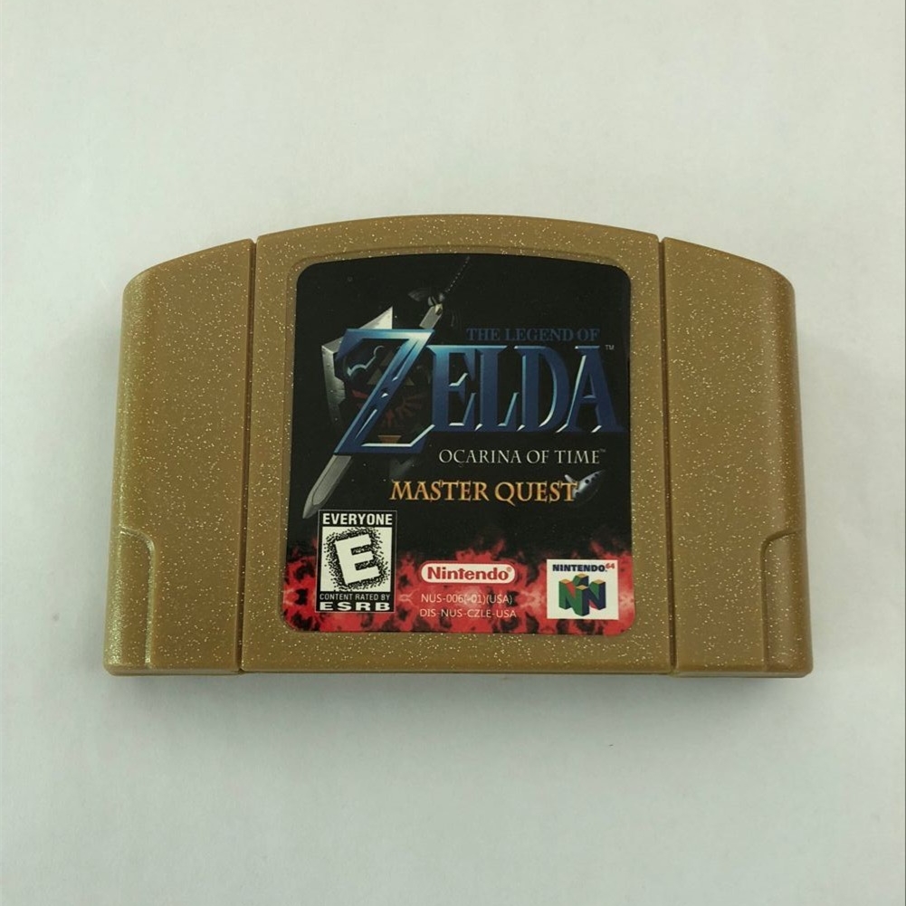 Видеоигры стадион 2 "Сказка о джелда" золото ocarine времени игральные карты для Nintendo 64 N64