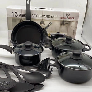 <span class=keywords><strong>Ensemble</strong></span> de casseroles multifonctionnelles pour la cuisine, 13 pièces, <span class=keywords><strong>ensemble</strong></span> de casseroles de luxe, poêle à frire en fonte antiadhésive - Product Image 6