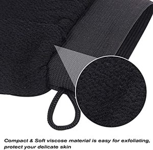 Gant de Bain Exfoliant en Viscose Personnalisé avec Logo – Nouveauté 2025 – Gant Exfoliant Corporel pour Douche - Product Image 2