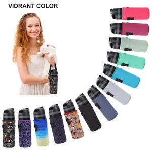 กระเป๋าใส่ขวดน้ำพร้อมสายสะพายไหล่ปรับได้สำหรับโอวาลา 24 ออนซ์ ฝาครอบขวดน้ำแบบหุ้มฉนวนสำหรับโอวาลา ฟรีซิป - Product Image 5