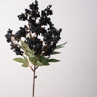 Kunstmatige Nandina-bes bloemstelen, herfstfruit Nandina schuimbes takken, groen decoratie te koop