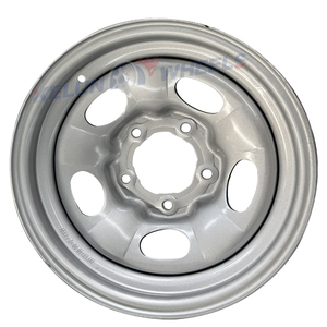 Rines de 4 y 5 Orificios de 16, 17 y 18 Pulgadas, 14 y 15, Negros y Plateados, de Acero, para Landcruiser - Product Image 1