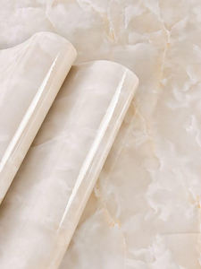 Kendinden Yapışkanlı Su Geçirmez ve Leke Tutmaz Parlak Film, Yeşim ve Mermer Desenli Arka Plan Dekoratif Duvar Kağıdı, Ev Duvar Kağıdı - Product Image 3