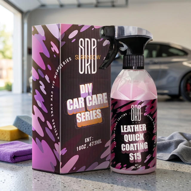 Leather Quick Coating Spray Car Interior Leather Protector Hydrophobic Protective Coating OEM ODM SRB S15