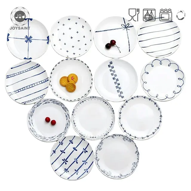 Da tavola in ceramica set new bone china fine porcellana 72pcs cena set