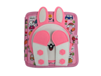 Jouet pour enfant personnalisé rose, jouets Montessori éducatifs, cadeaux de voyage, cadeaux de Noël, cadeaux d'anniversaire, mon livre d'activités sur le thème du lapin pour les tout-petits de 1 à 3 ans