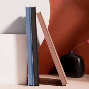 Custom A6 Pocket Hardcover <b>Leather</b> Cover Notebook Planner Journal Logo Business <b>Diary</b> Meeting Minutes Self-Care Promotional - Product Image 2