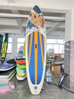 Vente flash Planche de surf souple en mousse IXPE 9'0 avec logo personnalisable pour débutants en eaux offshore, mousse EPS, bois, ailerons en EVA pour enfants