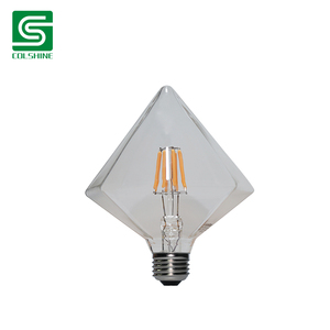 Ampoule <span class=keywords><strong>LED</strong></span> vintage <span class=keywords><strong>G95</strong></span> à filament, forme irrégulière, <span class=keywords><strong>E27</strong></span>, verre fumé - Product Image 3