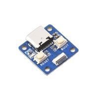 Carte de développement Waveshare Raspberry Pi RP2040 RP2040-LoRa avec puce RF SX1262, module de communication longue distance, avec antenne