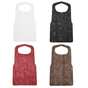 Delantal desechable de polipropileno no tejido, impermeable y resistente al aceite, para restaurante coreano de barbacoa y hot pot, con logo personalizado para el mercado coreano. - Product Image 5