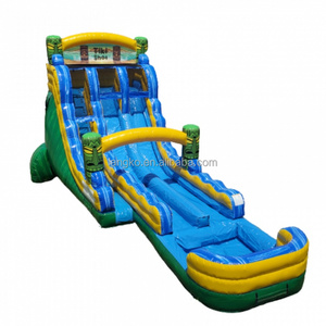 Glissière d'eau gonflable de piscine de PVC de double ruelle d'enfants pour le <span class=keywords><strong>jeu</strong></span> <span class=keywords><strong>extérieur</strong></span> d'adultes - Product Image 2