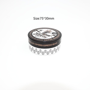 Custom Printed Round Screw Thread CR Child Resistant Tinplate Can Inner Tray Childproof Airtight <b>Storage</b> Metal Packaging <b>Tin</b> Jar - Product Image 2