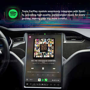 Módulo Decodificador de Sistema Android 13 Actualizado para Model S/<span class=keywords><strong>X</strong></span>, <span class=keywords><strong>Apple</strong></span> CarPlay y Android Auto Inalámbricos, Video Multimedia para Automóvil Tesla - Product Image 4