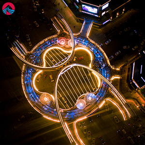 Estructura de Acero Pesado Personalizada con Diseño de Forma Especial para Salas de Exhibición y Puentes - Product Image 2