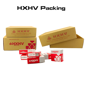 Roulement à billes à gorge profonde à une rangée HXHV en acier chromé 6201-2RS 6201RS 6201 2RS RS RZ 2RZ, taille 12x32x10 mm - Product Image 6