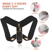 Correcteur de posture Ceinture Corset Correction de la posture Sangle arrière Correcteur de posture