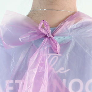 Capa Desechable de Plástico PE <span class=keywords><strong>para</strong></span> Teñir el Cabello, Capa de Salón - Product Image 5