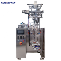 Machine automatique multifonction à forme verticale pour la fabrication de sachets liquides pour jus de fruits, sauce, emballage en plastique, papier d'aluminium, scellage.
