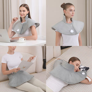 Coussin chauffant électrique portable, contrôle de la température, chauffe-corps d'hiver, matelassé, lavable, confortable, chaleur pour les épaules et le cou, usage domestique - Product Image 3