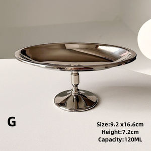 ステンレスアイスクリームボウル足付きデザートカップサンデーヨーグルトフルーツサラダプリンスナックトライフルムース食器 - Product Image 4