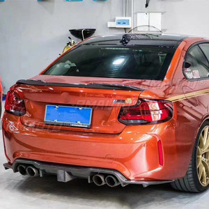 สำหรับ BMW ซีรีส์ 2 F22 F23 F87 M2 M2C M Sport Coupe คาร์บอนไฟเบอร์ ฝากระโปรงท้าย ชุดแต่งสปอยเลอร์ปีกหลัง อุปกรณ์ตกแต่ง - Product Image 4